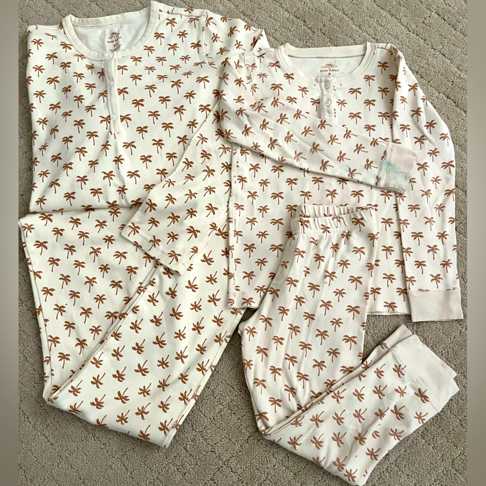 Roller Rabbit x Faherty pajamas set